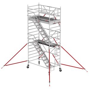 Altrex Treppengerüst RS Tower 53-S Aluminium Safe-Quick mit Fiber-Deck Plattform 6,20m AH 1,35x1,85m