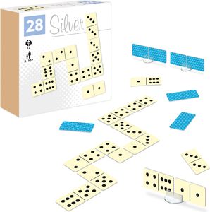 Silver Domino Kropki