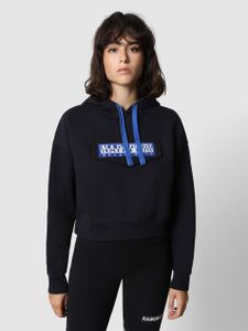 Dunkelblauer Damen-Kapuzenpullover NAPAPIJRI