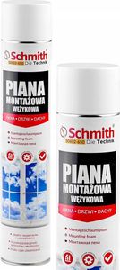 SCHMITH montážna penová pištoľ stavebná pena 750 ml vrátane hadice