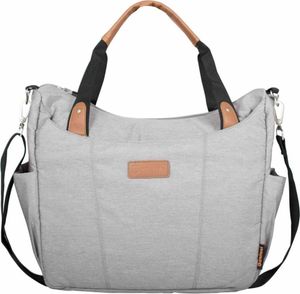 Baninni Taška na plienky Bari Light Grey BNDB009-LGY