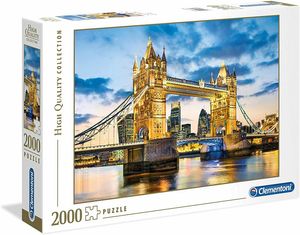 CLEMENTONI Puzzle Tower Bridge o zmierzchu 2000 elementów