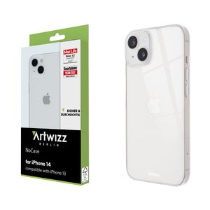ARTWIZZ NoCase für iPhone 14 / iPhone 13 - Ultra dünne, elastische Schutzhülle aus TPU, Transparent