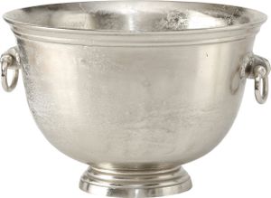 Boltze Sektkühler King (Farbe Silber, Durchmesser 45 cm, mit Standfuß) 1464700
