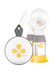 Medela Baby Elektrische Doppelmilchpumpe Swing Maxi – die neue Generation [intuitiv, flexibel, leise] Milchpumpen Babys 1. Jahr Stillzubehör bayw1120