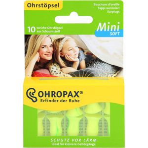 OHROPAX Mini Měkké pěnové špunty do uší, 10 špuntů do uší