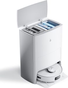ECOVACS Saug- und Wischroboter DEEBOT X1e OMNI mit YIKO AI-Sprachassistenten White One Size
