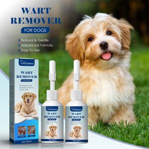2 Stück 20 ml Dog Wart Remover Warzenentferner für Hunde Hundehautmarken Behandlung zur Entfernung von Warzen für Hunde