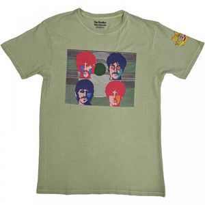 The Beatles - "Yellow Submarine Magic Piano" T-Shirt für Herren/Damen Unisex RO9271 (S) (Grün)