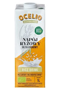 BIO Ocelio Bezglutenowy Napój Ryżowy 1 L