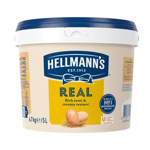 Hellmann's Real Mayonnaise bogata kremowa konsystencja 5 litrów