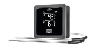 GRILLMEISTER funk-Grillthermometer GTGT 2.4 A1 Koch-Thermometer Fleisch