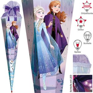 Roth Schultüte 85 cm Exklusiv Set, Motiv / Ausführung:Disney Frozen