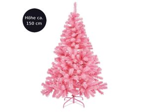 Künstlicher Weihnachtsbaum pink Tanne Christbaum 1,5m