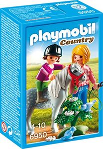 PLAYMOBIL 6950 - Spaziergang mit Pony