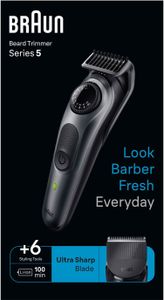 Braun Series 5 BT5450 Barttrimmer, Bartschneider/Trimmer/Haarschneider Herren