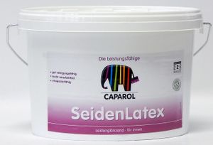 Caparol SeidenLatex weiß 5 Liter Innenfarbe