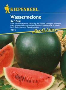 KIEPENKERL® Wassermelonen Red Star - Obstsamen