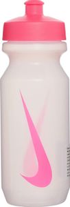 Nike - Wasserflasche "Big Mouth 2.0", Weite Trinköffnung, 650ml BS4611 (Einheitsgröße) (Transparent/Pink)