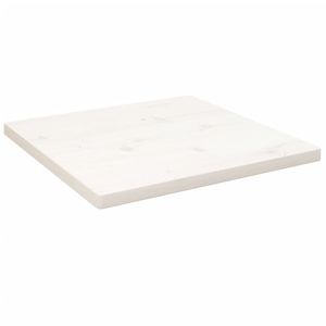 [Home] Tischplatte Weiß 50x50x2,5 cm Massivholz Kiefer Quadratisch , Neue Mode 2024 im häuslichen Leben