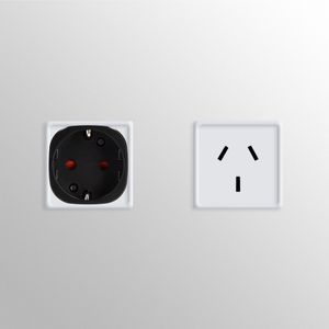 kwmobile 2x Reiseadapter Australien Typ-I - Schuko Reise Adapter zu Typ I Steckdose in z. B. Australien Neuseeland China - Stromadapter Urlaub schwarz kwmobile 2x Reiseadapter Australien Typ-I - Schuko Reise Adapter zu Typ I Steckdose in z. B. Australien Neuseeland China - Stromadapter Urlaub schwarz