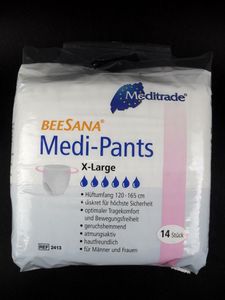 Beesana Medi Pants, Größe XL, Einweg Inkontinenz Slip, 14 Stück