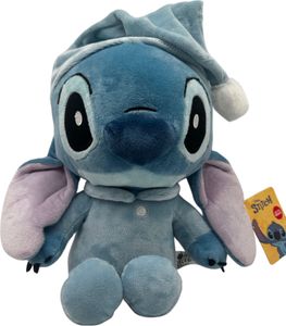 Disney Lilo und Stitch Kuscheltier Lilo und Stitch Plüschtier XXL 36 cm Stofftier Anime Kawaii Plush Stofftier Cute Plushie Halloween Weihnachten Geschenke für Kinder Stitch mit Pyjama