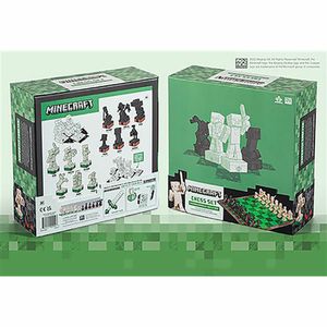 The Noble Collection Spiel, Schach Minecraft Schachspiel, offiziell lizensiertes Merchandise