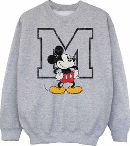 Mickey Mouse - "Classic M" Sweatshirt für Jungen BI2099 (116) (Grau)