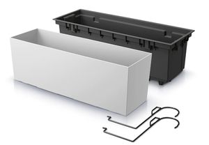 Truhlík URBI CASE W s háky a vkladem bílý 58cm