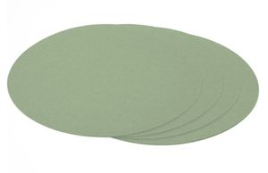 4er Set Filz Platzset, Tischsets in rund oder eckig, ca. 33 x 45 cm oder Ø ca. 40 cm, verschiedene Farben zur Auswahl (grün, rund - ca. Ø 40 cm)