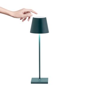 Zafferano Lampe POLDINA PRO TABLE LAMP PAINTED MATT DARK GREEN 2,2W