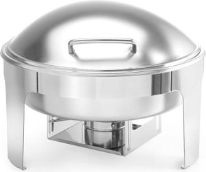 Chafing Dish Rund, Satiniert