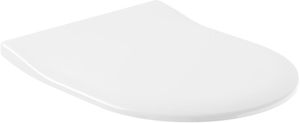 Villeroy & Boch WC-Sitz Slimseat mit Quick Release und soft closing Funktion Scharniere aus Edelstahl Z96 Farbe: 2,5, 9M78S1R3