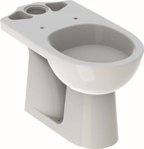 Geberit Renova Stand-WC für AP-SPK aufge Abgang vertikal, weiß