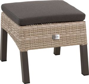 Lesli Living Fußhocker "Treviso Mountain" taupe/beige