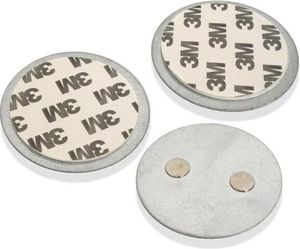 X4-LIFE Security Magnetplatte für Rauchmelder 3er Set