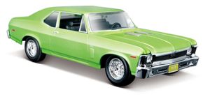 Maisto - 1970 Chevrolet Nova SS, Metall hellgrün, 1:24