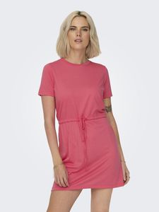 Luzacka Letnia Sukienka z Wiązaniem Materiał Shirt Dress | XL