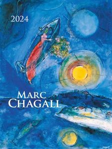 Marc Chagall 2024 - Bild-Kalender 42x56 cm - Kunst-Kalender - 5-Farbdruck - Wand-Kalender - Malerei - Alpha Edition