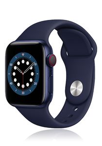Apple Watch Series 6 Aluminium Cellular Blue, Sport Band Deep Navy, M06Q3FD/A, 40mm