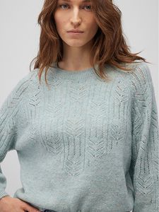 mavi Strickpullover Regular Fit Rundhals Soft Strickmuster Größe: L
