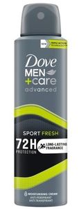 Dove Sport Fresh Antiperspirant pro muže, 150 ml