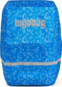 ergobag Regenhülle Raincape Dinos blau