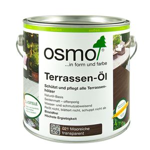 Osmo Terrassen Öl Mooreiche für zahlreiche Edel und Nadelhölzer 750ml