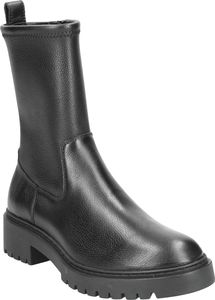 Unisa Stiefelette GUIDO, Glattleder, Schwarz, Damen