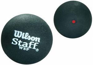 Wilson Staff Squash Balls Red 2 Squashbälle