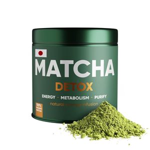 Matcha Detox - Premium Japanischer Organischer - Stoffwechsel Anregend - 100% Natürlich | WOW TEA