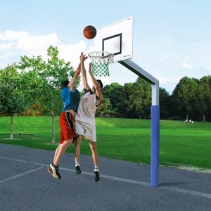 Sport-Thieme Basketballanlage "Fair Play" mit Herkulesseil-Netz, Korb "Outdoor"
