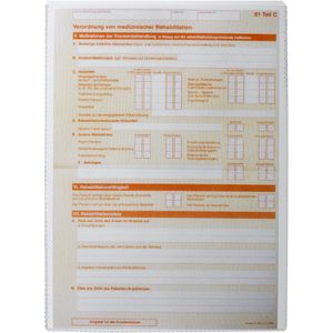DURABLE Schutz-/Ausweishülle A5 transparent 10 Stück
